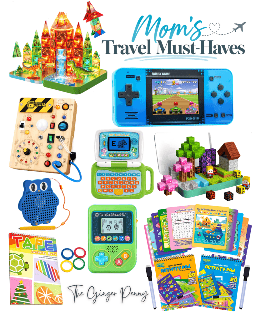 Mom travel finds for staying organized and making traveling with kids easier