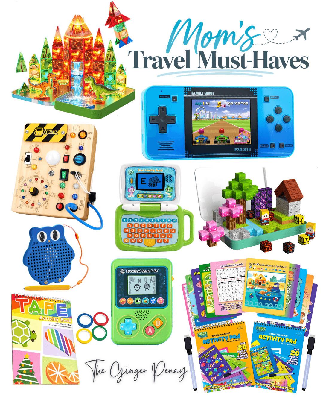 Mom travel finds for staying organized and making traveling with kids easier