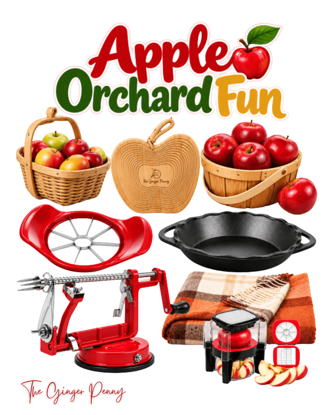 Apple orchard day finds for apple picking, cool fall weather, snacks, and family outings